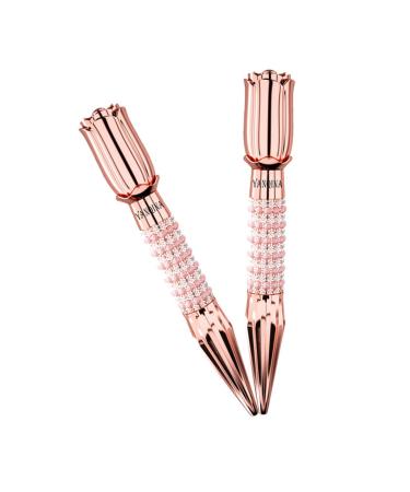 Healvian 2pcs Liquid Eyeliner Eye Beauty Pens Brown Eyeliner Liquid Matte Makeup Pencil Makeup Tools Plastic