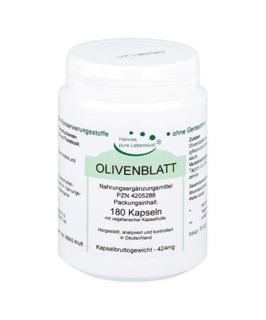 Olive leaf extract vegi capsules