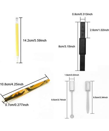 8Pcs Nail Magnet Tool Set for DIY Magic 3D Cats Eyes Nail Art - Manicure Magnet Stick & Pen for UV Gel Polish - Buy Online on GoSupps.com