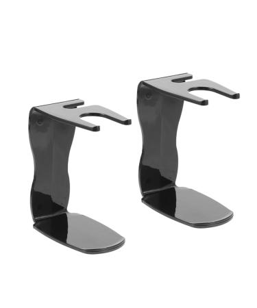 Beatifufu 2 pieces of care and shaving stand Restaurant for men stand for brushes for brush shaving brushes presentation stands Razor and brushstand