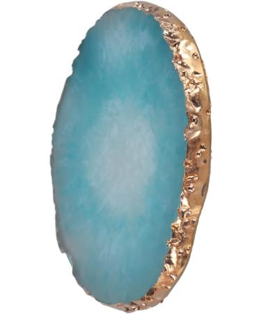 HAPINARY Japanese Cut Resin Nail Art Palette Palette For Nail Gel Round Makeup Paint Tray - Buy Online on GoSupps.com