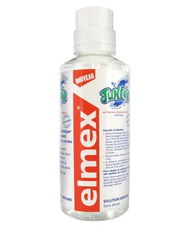 ELMEX Junior 6-12 ANS Solution dentaire sans alcool (400 ml)