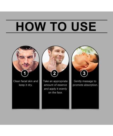 3PCS Men'S Tallow Facial Serum Hydrating Anti-Wrinkle Essence Firming & Revitalizing Face Treatment For Healthier Looking Skin - Buy Online on GoSupps.com