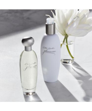 Est e Lauder Pleasures Eau de Parfum Spray with Notes of Lilies White Peonies & Jasmine | Women's Perfume 1.7 Fl Oz (Pack of 1) - Buy Online on GoSupps.com