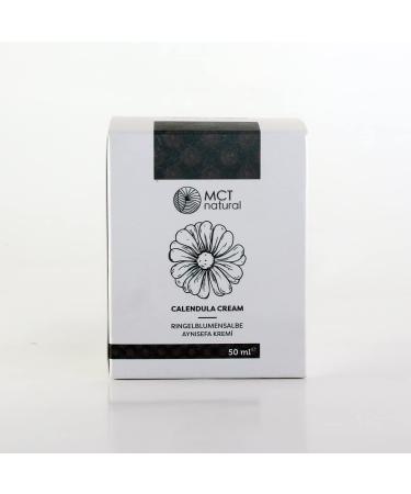 MCT natural Marigold Ointment 50 ml Natural Cosmetics for Dry Skin Moisturising Day Care Body Lotion Balm