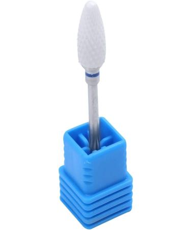 WOVELOT White Ceramic Bit for Hard & Acrylic Nail Art Electric Manicure Drill BT005-M - Buy Online on GoSupps.com
