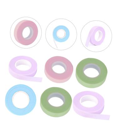 FRCOLOR 8Rolls tape Lashes Tool adhesive fabric tapes foam under eye pads adhesive tape Adhesive Eyelash Tapes foam tape Eyelash Tape Line Cotton Stem cotton swab medical - Buy Online on GoSupps.com