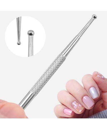 5 Pack Nail Dotting Pen Stainless Steel Double-ended Painting Nail Dotting Pens DIY Nail Decorations Manicure Tools for Home Beauty Nail Salon - Buy Online on GoSupps.com