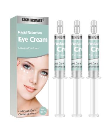 Rapid Reduction Eye Cream Under-Eye Bags Treatment Instant Results Depuffing Eye Cream Fights Wrinkles and Fine Lines Reduces Appearance of Dark Circles