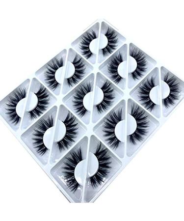 9 Pairs HBZGTLAD Natural Long 3D Mink False Eyelashes - SD-06 - Buy Online on GoSupps.com