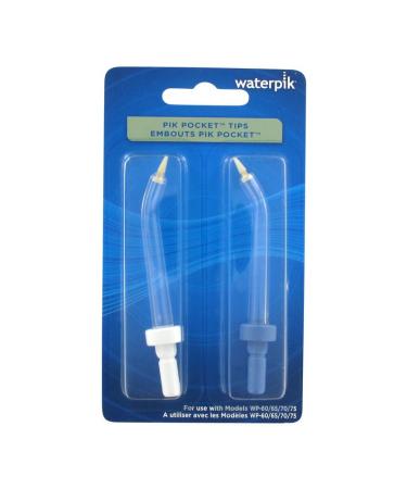 Waterpik Pik Pocket Tips For Models WP-60/65/70/72/75 Color May Vary PP-70E 2pk
