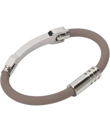 Buy Static Resistant Coffee Color Balance Bracelet | Negative Ion Waterproof Energy Bands for Health - Buy Online on GoSupps.com