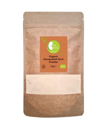 Organic Horseradish Root Powder - Certified Organic - by Busy Beans Organic (50g)