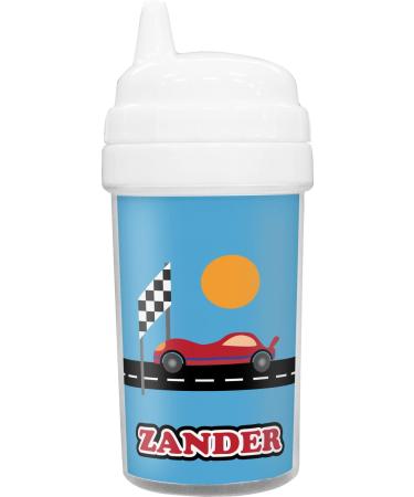 RNK Shops Race Car Toddler Sippy Cup (Personalized)