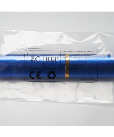 Vevesmundo Metal Reading Glasses - Compact & Lightweight Spring Hinge Classic Black Blue Light Filter 2.5x Magnification Includes Metal Etui - Buy Online on GoSupps.com