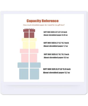 4LB Crinkle Cut Paper Shred Filler for Gift Basket Boxes Filler Paper for Gift Wrapping Stuffing and Packing White - Buy Online on GoSupps.com