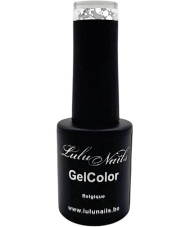  LuluNails GelColor Silver Rain Semi-Permanent Nail Polish 239 HEMA and TPO Free 10ml Silver Glitter Effect - Buy Online on GoSupps.com