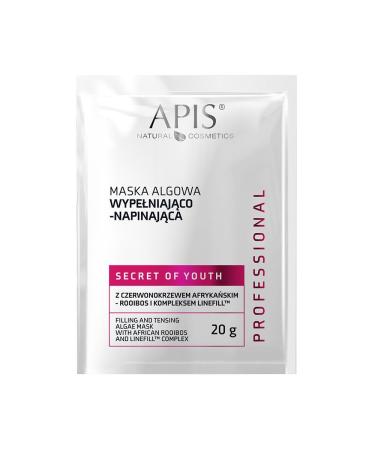 Bee APIS Secret of youth filling and firming algae mask with African red band and Linefill TM complex smooth skin with a diamond disc 20g