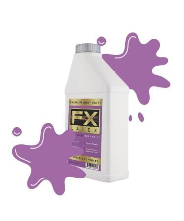 Liquid Latex Fashions | Ammonia-Free Natural Face Paint for Kids & Adults | Fluorescent Violet 16 oz | Perfect for Art School Plays Cosplays & Concerts - Buy Online on GoSupps.com