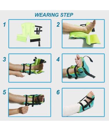 Adjustable Heel Protectors for Pressure Sores | Heel Cushion for Pain Relief | Secure Closure Straps | Ideal for Bed Bound Individuals - Buy Online on GoSupps.com