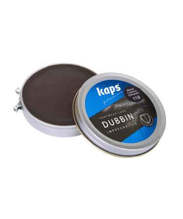 Kaps Quality Shoe Dubbin Wax Nourishment And Waterproofing For Leather Dubbin (Black 50Ml) 50 ml (Pack of 1) Black