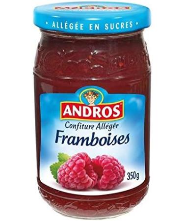 ANDROS Allege Raspberry Jam 350 g - Pack of 2 - Buy Online on GoSupps.com