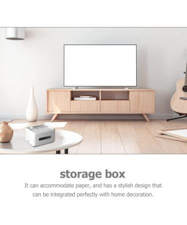 Elegant Face Tissue Box Cover Holder - Makeup & Bathroom Organizer for Vanities & Bedrooms - Buy Online on GoSupps.com