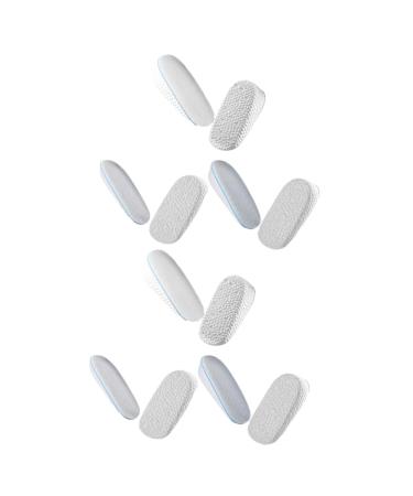 FRCOLOR 6 Pairs Inner Heightening Half Pad Popcorn Heel Insoles Shoe Lift Inserts High Heel Rise Insoles Heel Lift Pads Heel Lift Insole Absorb Sweat Breathable Mesh Men and Women Cushion