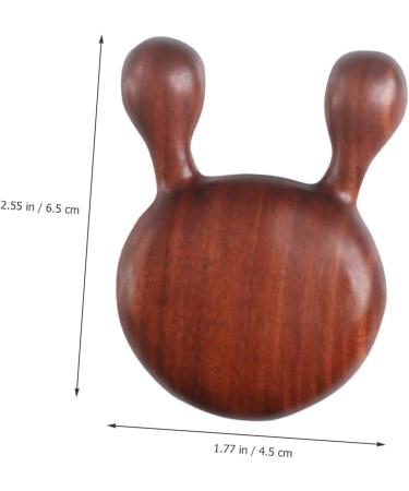 Outil Gua Sha en Bois de Santal Visage Nez 1 Pi ce Massage Facial et Acupression Outil de R flexologie quipement de Massage Portable Confortable Utiliser - Buy Online on GoSupps.com