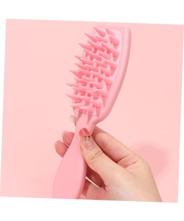 Ipetboom Hair Washing Brush | Massage & Style for Hair Growth | Dandruff Removal & Baby Hairdressing Comb - Pink - Buy Online on GoSupps.com