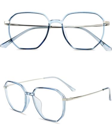 RICCIE Women's Fashion Anti-Blue Light HD Magnifier Glasses | Anti-Fatigue Aspheric Resin Reader Diopter +0.5 to +3.0 - Buy Online on GoSupps.com