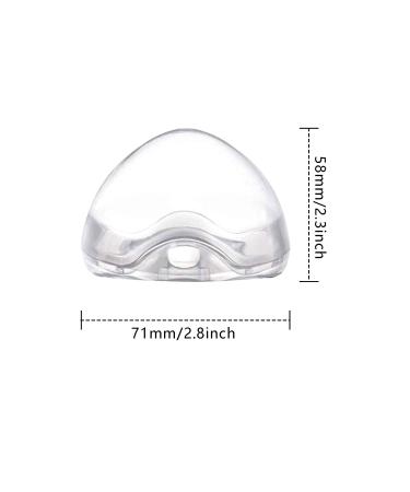 10 PCs Portable Transparent Pacifier Box | Dustproof Storage Container for Baby Pacifiers - Buy Online on GoSupps.com