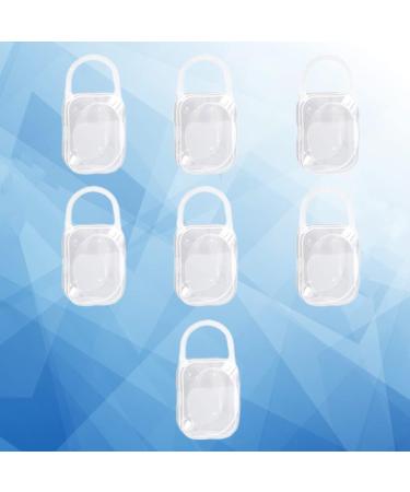 Exceart 7-Pc Pacifier Holder Set - Molar-Goan Suitcase & Box for Baby Accessories | Perfect for Home & Travel - Buy Online on GoSupps.com