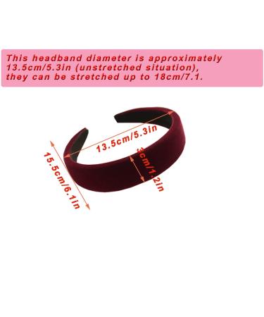 3-Piece Fashionable Hair Bands Set | Vintage Headbands for Girls & Women | Red & Green Stylish Hair Accessories - Buy Online on GoSupps.com