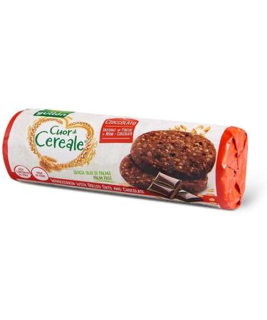  Italian Gourmet E.R. Gull n Cuor di Cereale Cioccolato Whole Biscuits with Chocolate and Oatmeal Pack of 280 g + Tomato Pulp 400 g - Buy Online on GoSupps.com