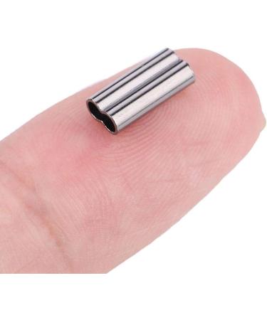 100-Part Fishing Copper Pipe & Crimp Slump Sleek - Must-Have Double Run Sleeve for Wire Rope & Cable | Clean Fishing Cord Pipe (1.0mm x 10mm) - International Shipping - Buy Online on GoSupps.com