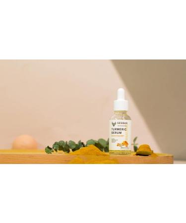 SESBAN Turmeric Serum - Natural Anti-Aging & Brightening Face Serum | Shop Internationally - Buy Online on GoSupps.com
