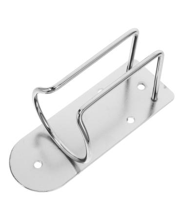 FOMIYES Barber Hanger Wall Storage Holder for Hair Clipper Hair Clipper Wall-Mounted Holder Hairpin Eyebrows Mold Hair Clipper Wall Stand Hair Clipper Stand Holder Trimmer Stainless Steel