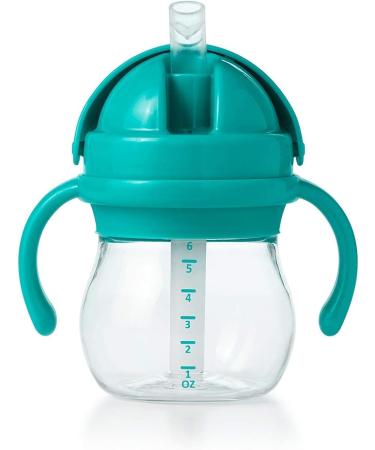 OXO Tot Transitions Straw Cup Teal 6oz (2 Pack) - Removable Handles for Easy Use - Buy Online on GoSupps.com