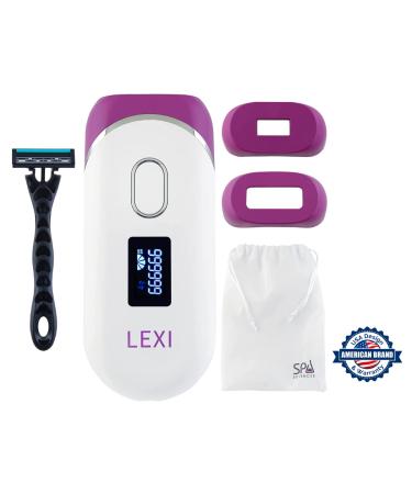 Spa Sciences LEXI Pro FDA Cleared IPL Hair Removal System - 5 Levels, Skin Sensor, Auto Flash - Reduce Hair Growth - Buy Online on GoSupps.com