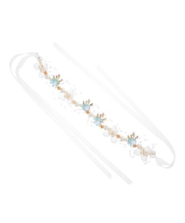 Beavorty Headband Garland Bridal Headpieces for Wedding Rhinestone Hair Accessories Wedding Headpiece for Bride Hair Vine for Wedding Bride Wedding Hair Accessories for Brides