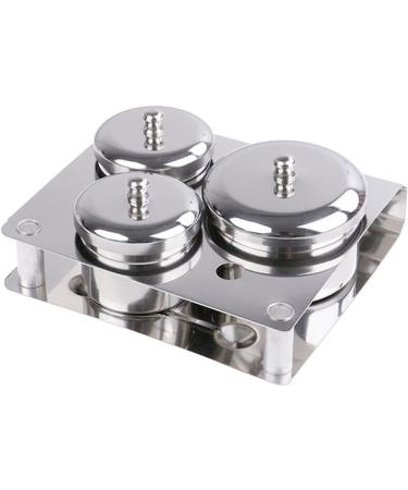 Manicure Container Liquid Powder Cup Crystal Tools Dispensing Container With Lid for Women nail liquid dish - Buy Online on GoSupps.com