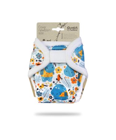 Petit lulu size 1 powers overstated (2-6 kg) |Velcro |Newborn diaper overpotes |Baby rainbow diaper pants |Tower diapers for newborns |Made in EU (hippos)