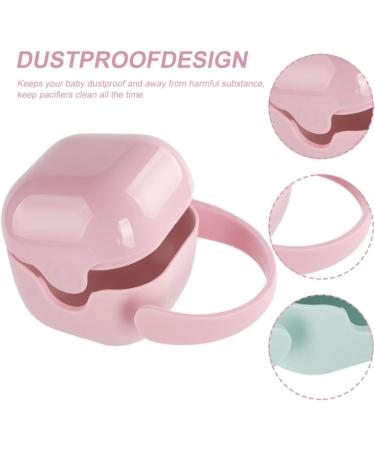 Zerodeko 4 Series Pacifier Storage Box - Durable Plastic Pacifier Holder & Travel Case for Infants - Ideal Schnuller Container - Buy Online on GoSupps.com