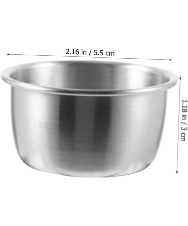 Ciieeo 100 Pcs Stainless Steel Sauce Pot Small Serving Dish Ice Cream Plates Soy Sauce Container Au Jus Steel Condiment Dishes Dessert Containers Sauce Dipping Bowls Metal Seasoning Bowl Mx10pcs As Shownx10pcs - Buy Online on GoSupps.com