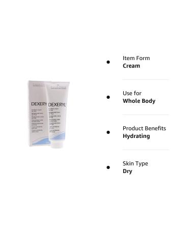 Dexeryl Emollient Cream 250g - Restores Natural Skin Shine & Deep Hydration - Buy Online on GoSupps.com