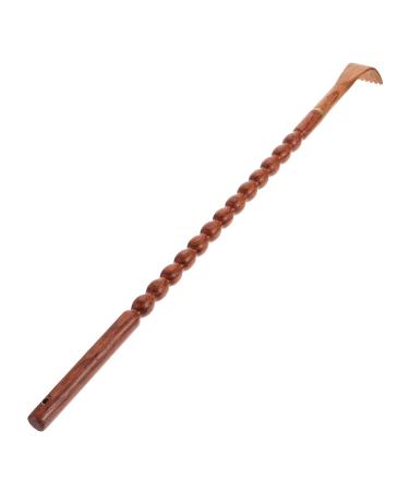 The back scratcher's design allows you to stimulate your back's relaxation points. 44x 2.8 x2cm