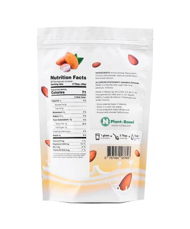 NULLIAV Mediterranean Almond Vanilla Milk Powder 15.5 oz - Vainilla | Pack of 1 - Buy Online on GoSupps.com