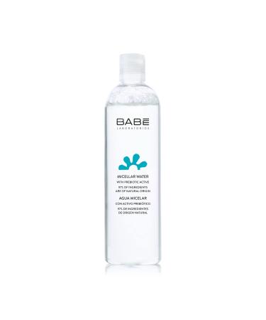 Laboratorios Bab micelle water 400 ml ingredients of natural origin for all skin types sensitive skin unisex daily application removes dirt moisturizing soothing