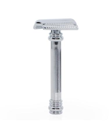 MERKUR DOVO safety razor 39c slant bar 120 g silver - Buy Online on GoSupps.com